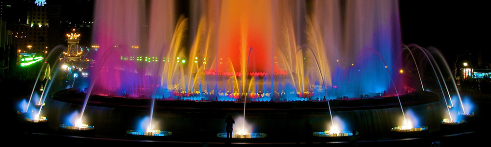 La fontana magica di Barcellona